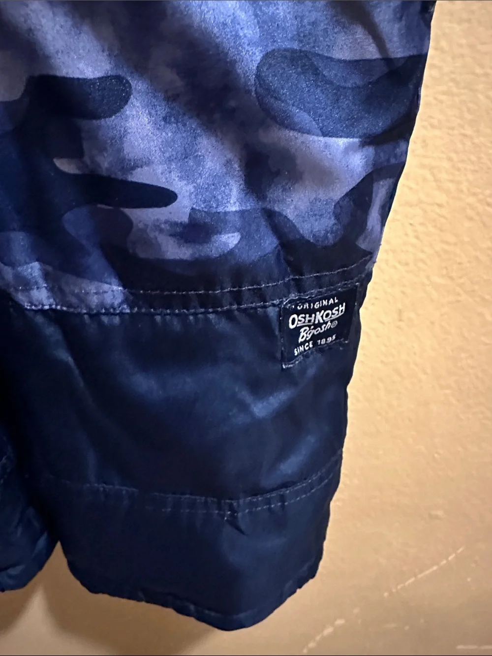 OshKosh B'gosh Navy Camo Winter Overalls